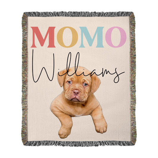 Heirloom Photo Woven Blanket (Portrait)