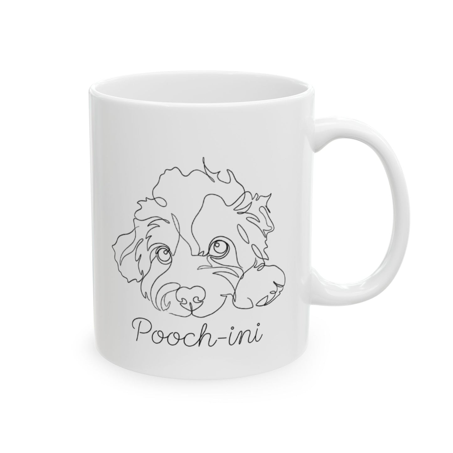 Pooch-ini Ceramic Mug, (11oz, 15oz)