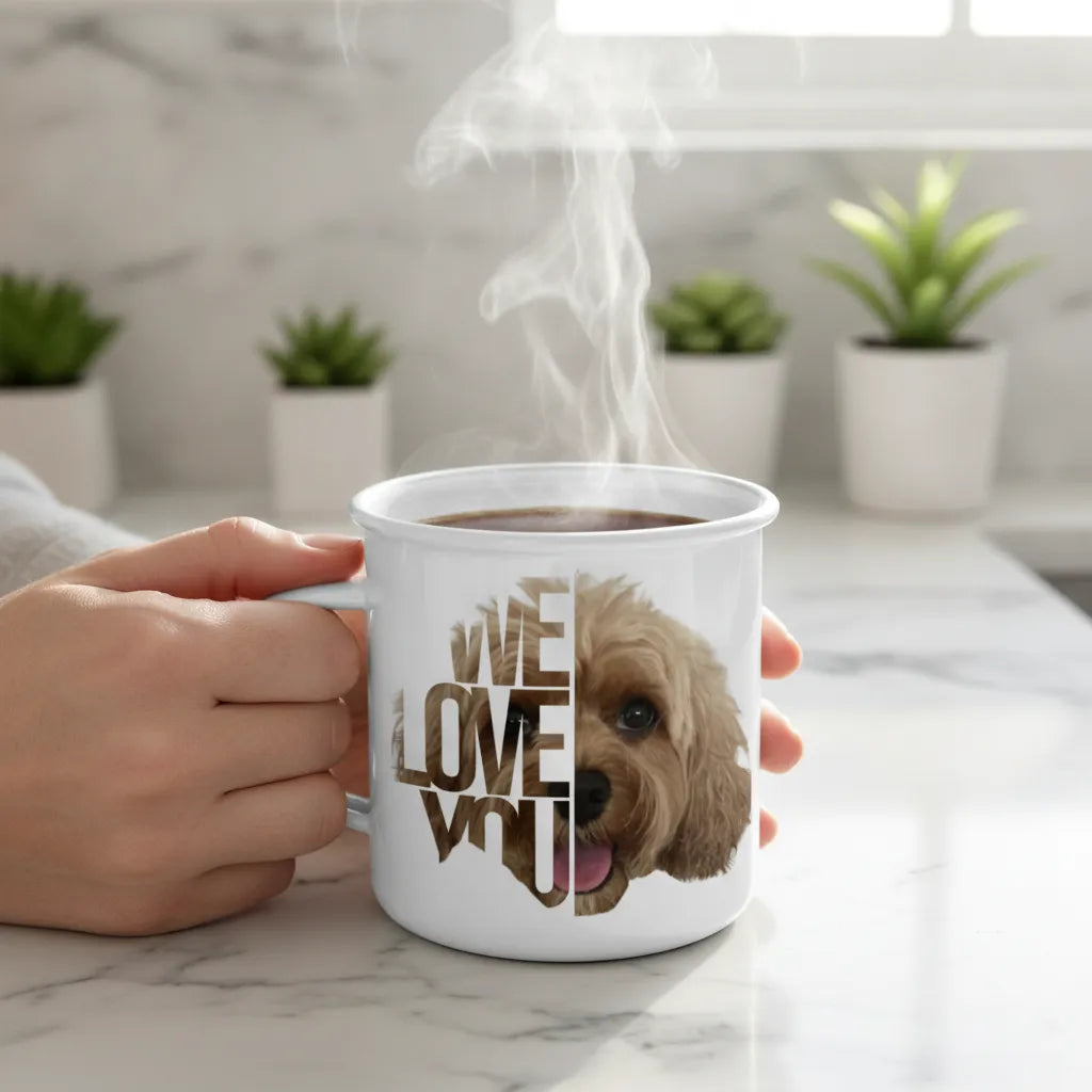 Custom Pet Portrait Print, Dog Cat Painting from Photo, Personalized Pet Memorial Art Gift