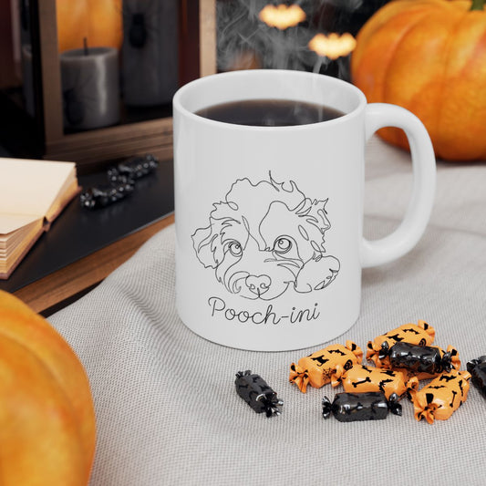 Pooch-ini Ceramic Mug, (11oz, 15oz)
