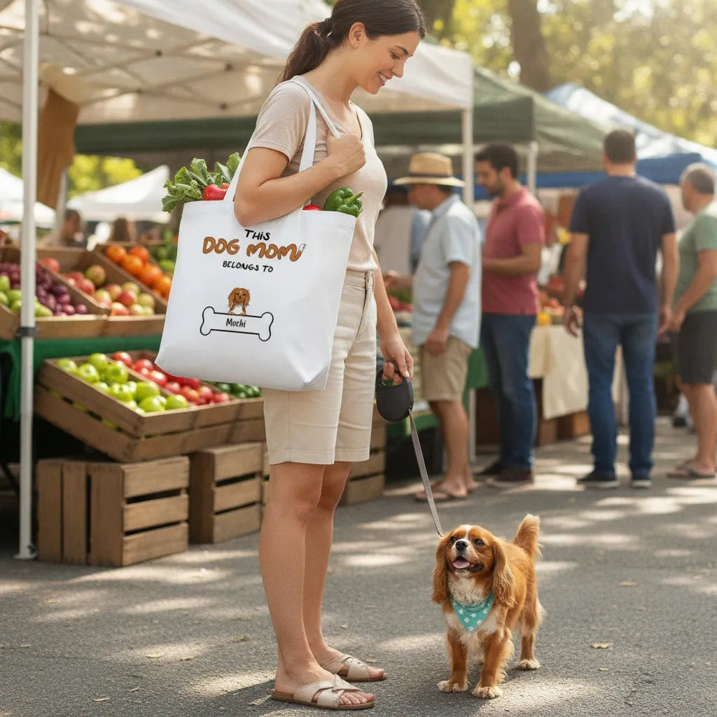 Classic Tote Bag for Dog Mom