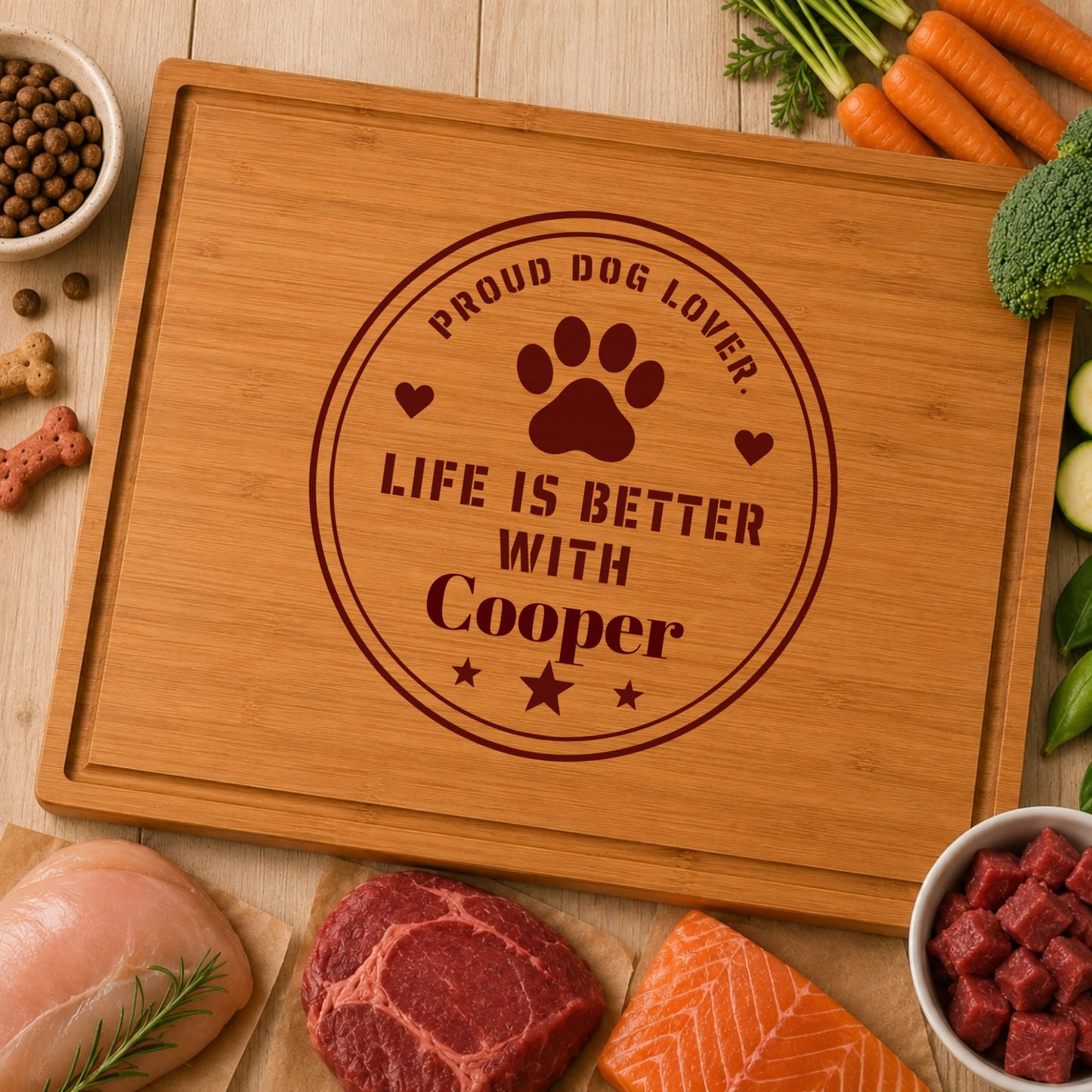 Cutting Board - Pet Lovers home made foods