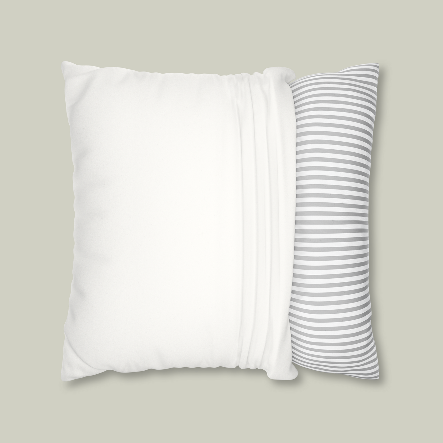 Faux Suede Square Pillowcase
