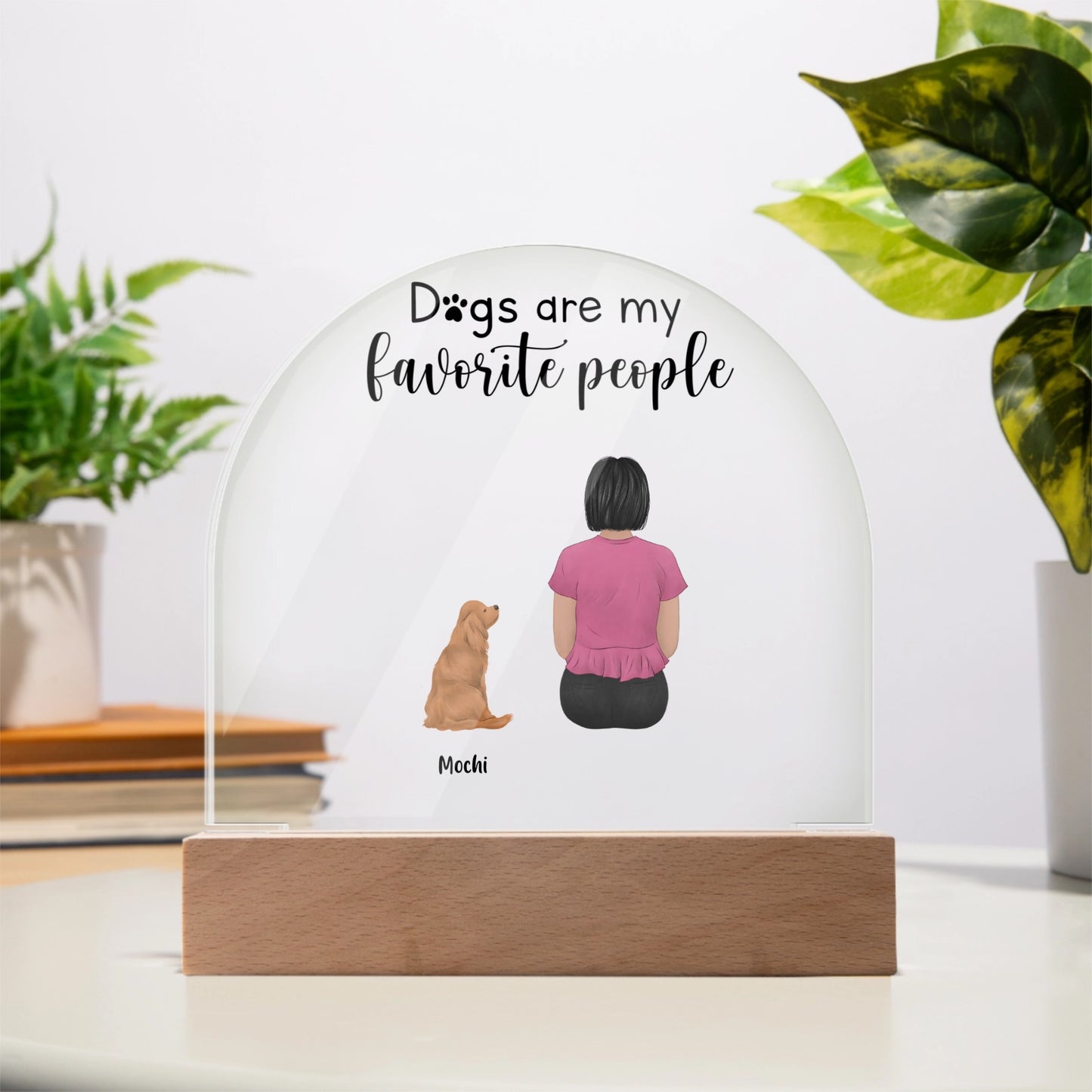 Acrylic Dome Plaque