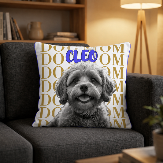 Faux Suede personalized Pillowcase
