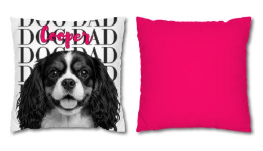 Faux Suede personalized Pillowcase